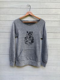 Image of Mama and Baby Raccoons Sweatshirt