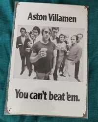 Villa metal sign, size approx 200 x 300 mm