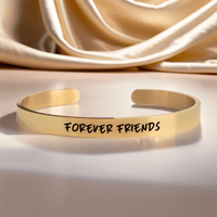 Image 1 of Forever Friends Bracelet for your unshakable friendship & timeless symbol of love