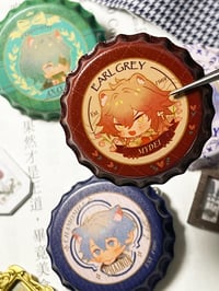 Image 2 of Honkai Star Rail Phainon/Mydei/Sunday/Anaxa Bottlecap Pin