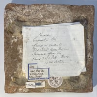 Image 2 of Medieval; Fourteenth Century Inlaid Tile; Arms of Holcroft or Uphill Family; Wessex School.