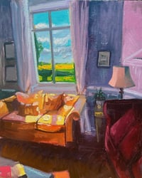 Chateau Light by Sari Shryack - Original Painting