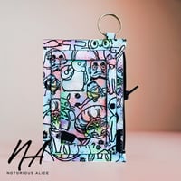 Image 2 of Curved Evie in multicoloured anime 