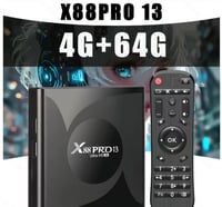 4K  HDR TV-Boks 4GB Ram + 64 GB Lagring