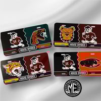 HBCU HOUSE DIVIDED LICENSE TAGS