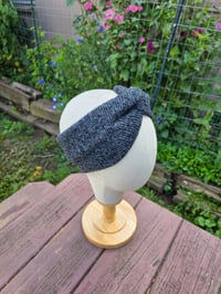 Image 2 of Wool Ear Warmer Headband in Slate