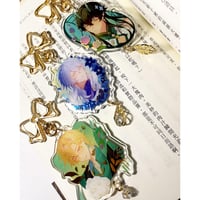 Image 1 of HSR Raised Foil Keychain Acrylic