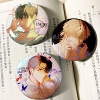 ALNST Hologram Button Pin