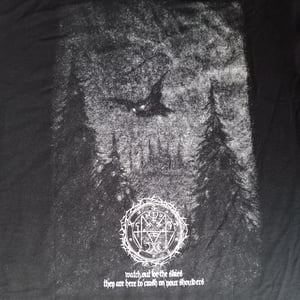 Image of OWLS WOODS GRAVES - Strix (T-SHIRT) PRE-ORDER 15.10.2025