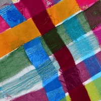 Image 4 of Boho Ribbons Fabric Strips - Tassel Making