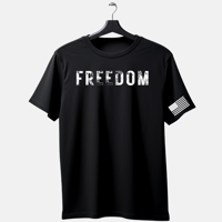 Freedom Grunge Tee (Black)