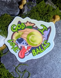 Love Balls Sticker
