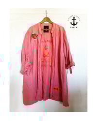 Image 1 of NAMSTE Lino ¥ HeMd ¥ upCyclinG viLLaGe punK¥IbiZa ¥coaT¥ festivaL