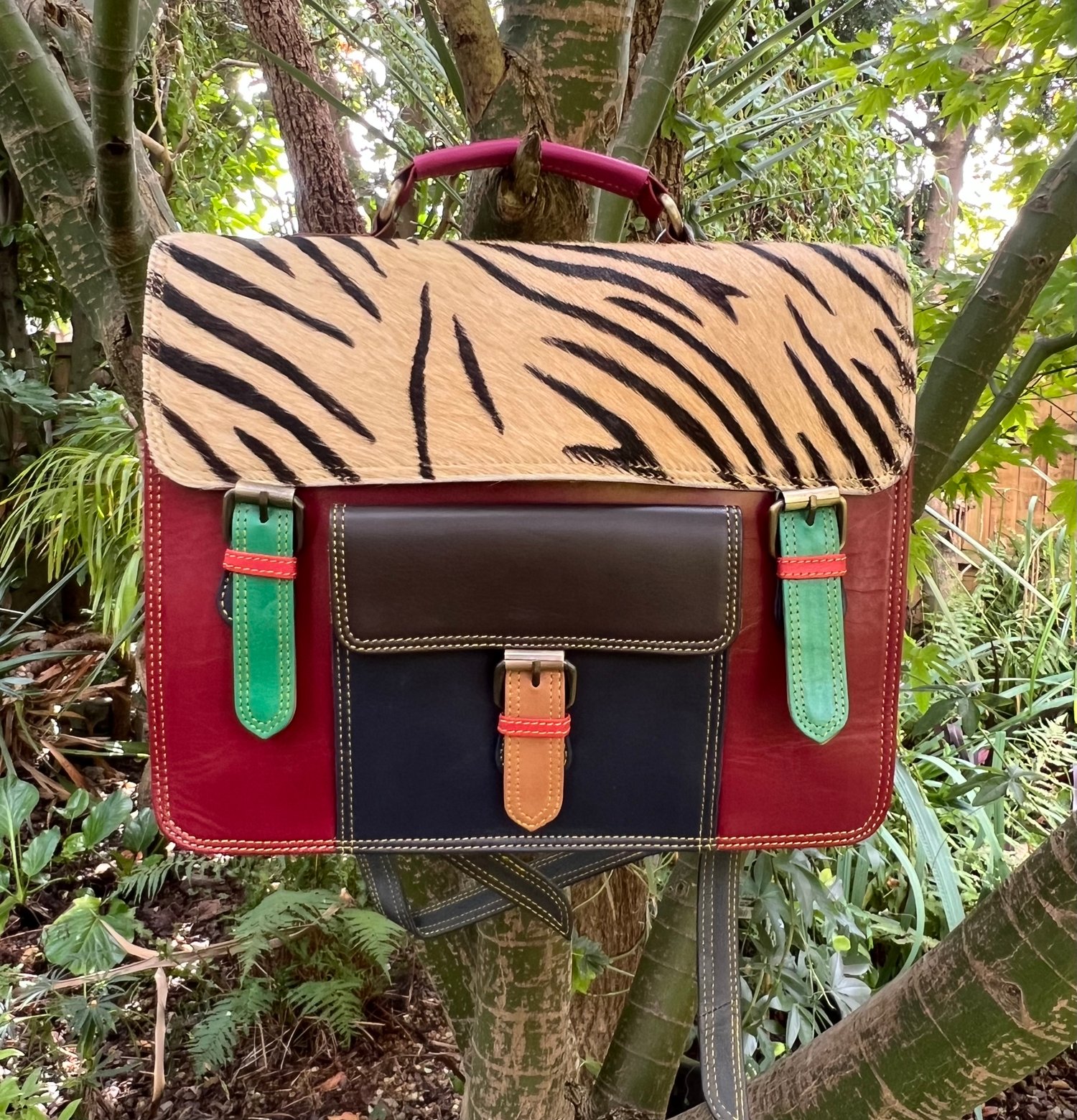 Image of Harlequin Collection - Convertible Satchel/Backpack #51B