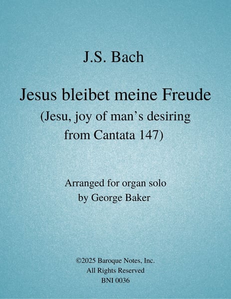 Image of Jesu, Joy of Man's Desiring