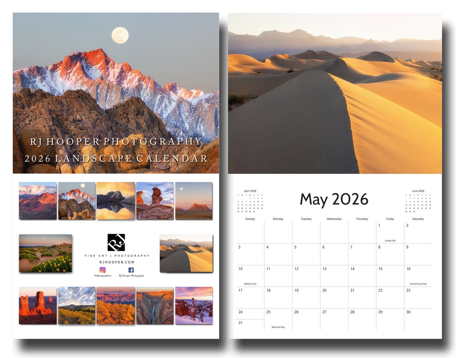 Image of 2026 Landscape Calendar