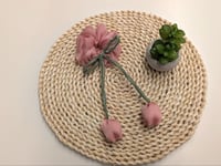 Image 1 of Tulip Scrunchies - Pink