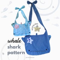Image 1 of whale shark PDF pattern