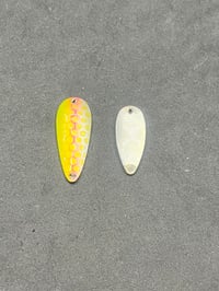 Yellow, Pink, and Gold  Honeycomb