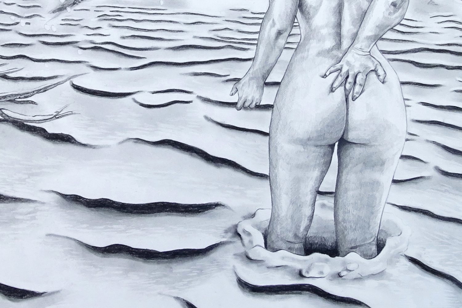 Image of Snow (Peace) - Drawing