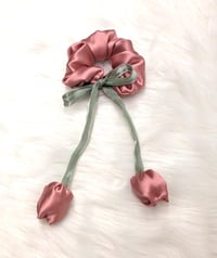 Image 2 of Tulip Scrunchies - Rose
