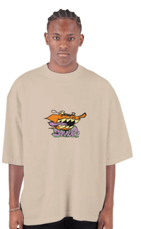 Image 3 of Savor Yearn logo Oversize Tee