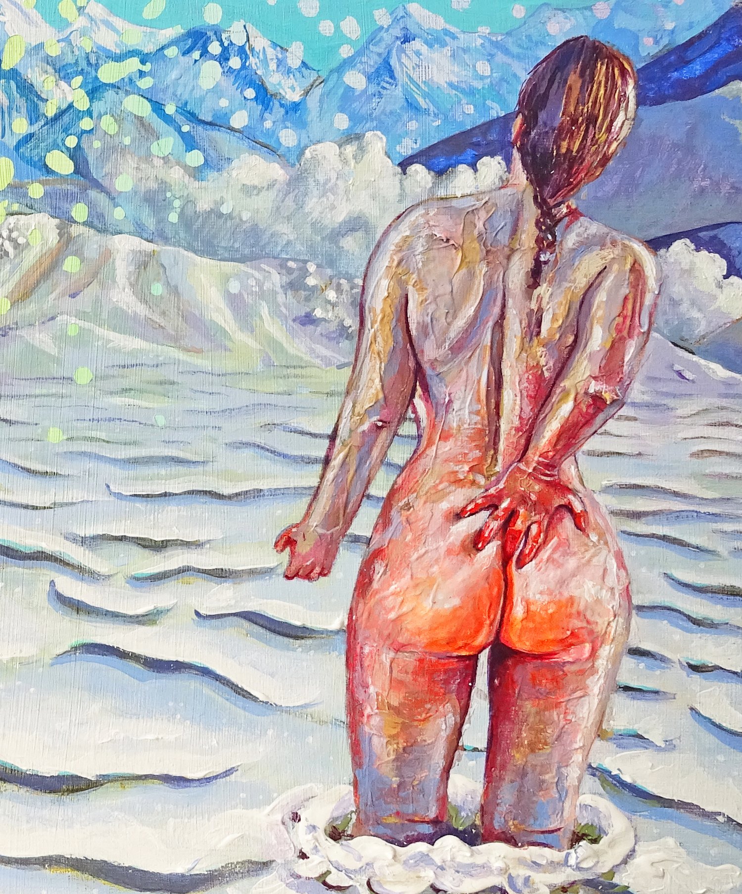 Image of Snow (Peace) - Painting