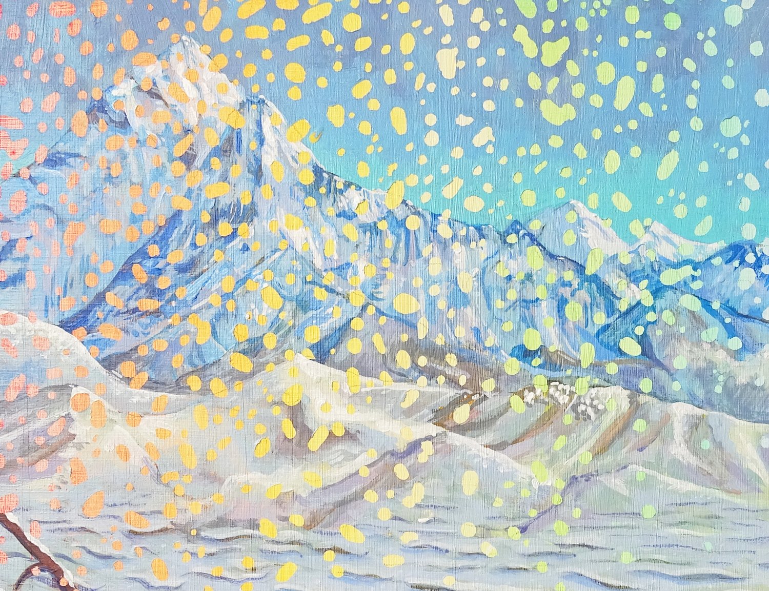 Image of Snow (Peace) - Painting