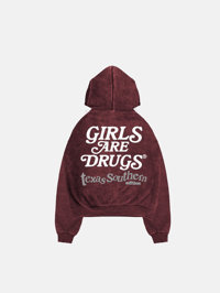 Image 2 of TEXAS SOUTHERN x GIRLS ARE DRUGS® VINTAGE WASHED - HOODIE