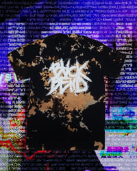 Bleach Dyed Logo Tee