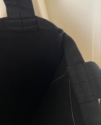 Image 4 of Double Rose Grid Tote Bag