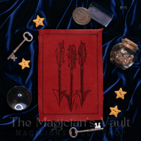 Three Arrows - Linocut Patches