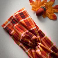 Fall Plaid Headwrap