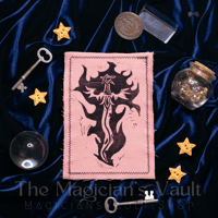 Image 1 of Dragonhawk Blade - Linocut Patches