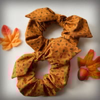 Ditsy Fall Floral Scrunchie