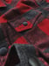Image of Flannel | Red / Heather Black