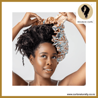 Image 6 of Bounce Curl™ Reversible Satin Bonnet
