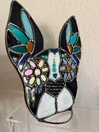 Image 2 of Sugar skull blue flowers 