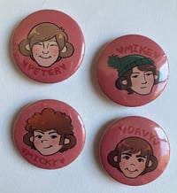 Image 1 of The Monkees Pin Set