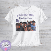 Image 1 of 7 Memebrs, 1 ARMY T-Shirt