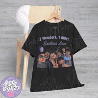 Image 4 of 7 Memebrs, 1 ARMY T-Shirt
