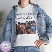 Image 7 of 7 Memebrs, 1 ARMY T-Shirt