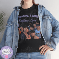 Image 8 of 7 Memebrs, 1 ARMY T-Shirt