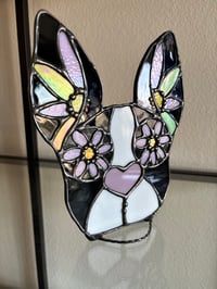Image 3 of IMPERFECT Sugar skull pnk&green flower 