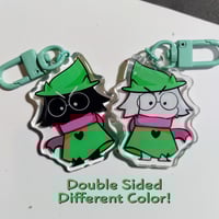 Image 2 of Deltarune Ralsei Mini Keychain