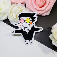 Image 2 of Deltarune Vinyl Stickers || Ralsei, Spamton, Jevil