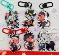 Image 2 of Helluva Boss Mini Keychains