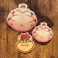Image 1 of Bowow Belly Heave + Big Cheeks Sticker