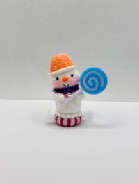 Image 3 of Gumdrop snowmen with lollipops
