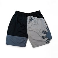 Image 2 of PI Flag Shorts Black/Gray